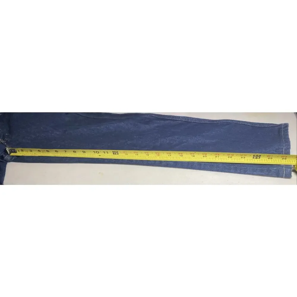 Dickies FR 2112 Jeans Mens 32X26.5 Flame Resistant Dark Wash Blue Denim RU900RNB